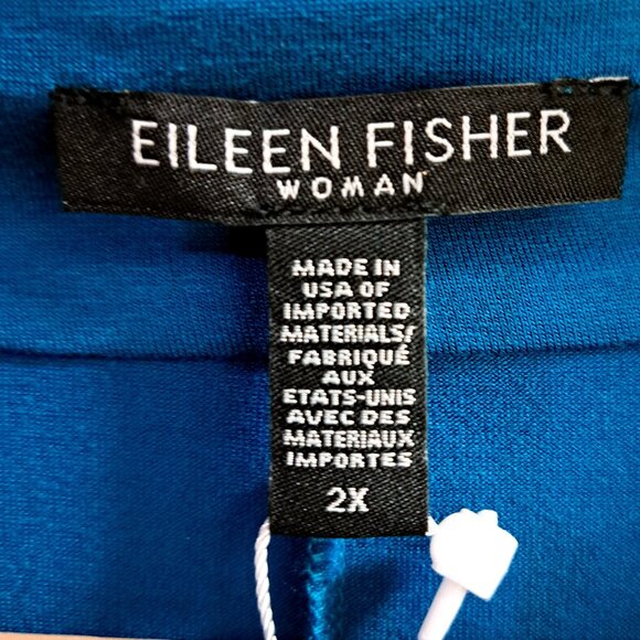 Eileen Fisher Jewel V-Neck Tunic Size 2X - Picture 10 of 10
